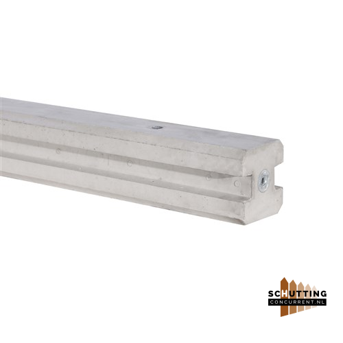 betonschutting-tussenpaal-met-schroefbus-wit